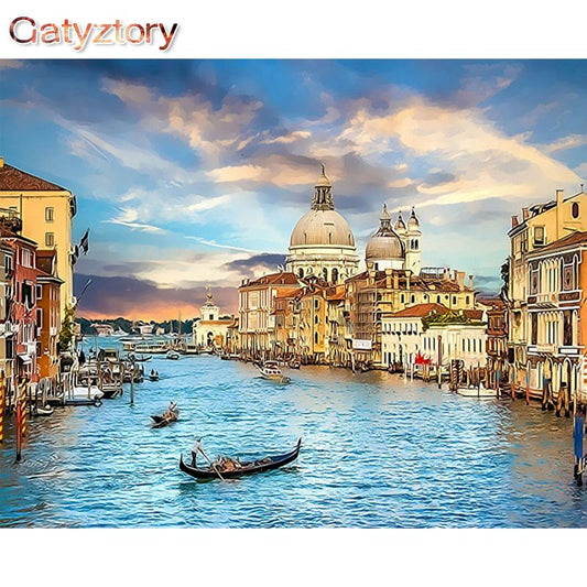 Quadro su tela Venezia Canal Grande