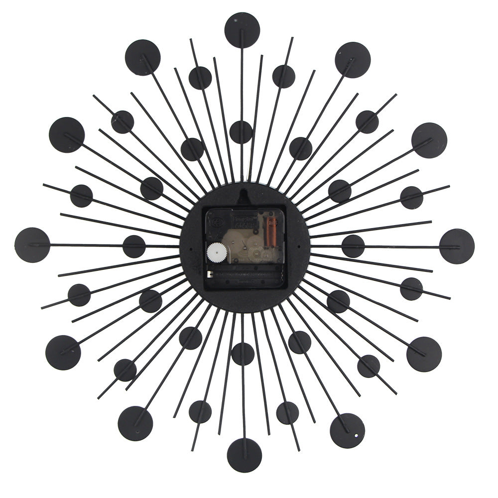 Orologio da parete Scene caccia silhouette