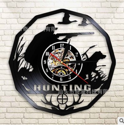 Orologio da parete Luna acquerello pastello