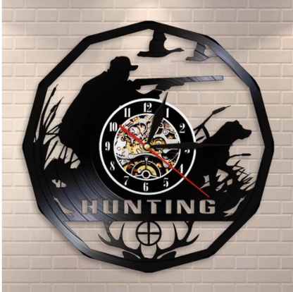 Orologio da parete Luna acquerello pastello