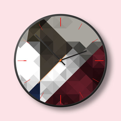 Orologio da parete Parrucchiere silhouette musica