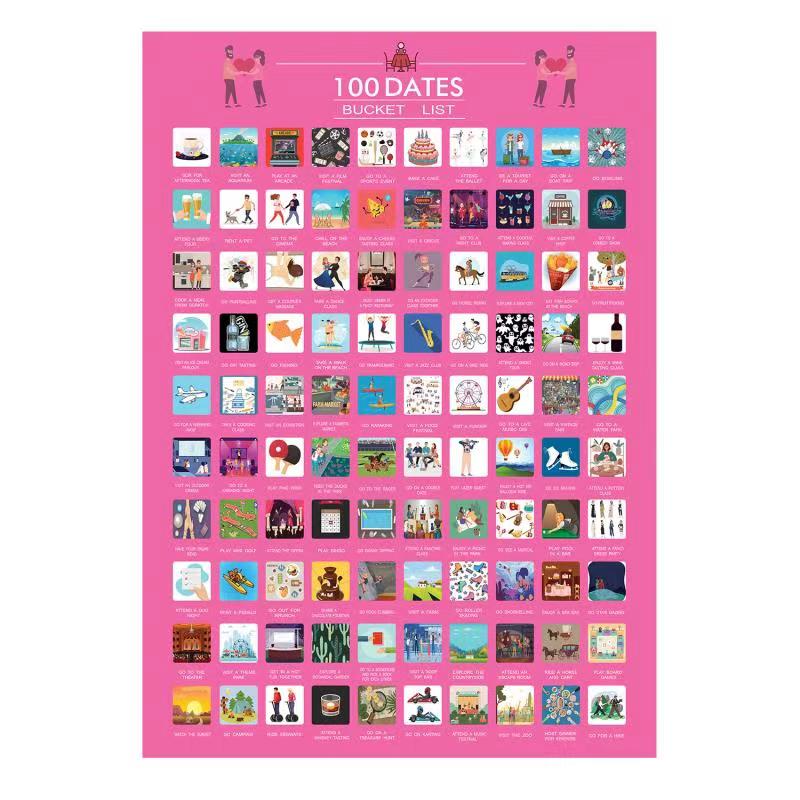 Poster grattabile
