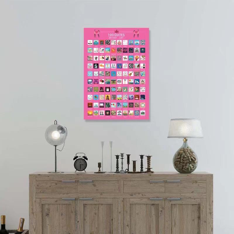 Poster grattabile