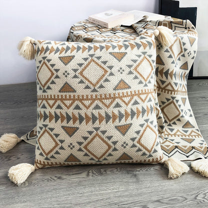 Tappezzeria lana boho intrecciata