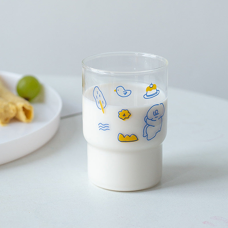 Bicchiere in vetro per bambini