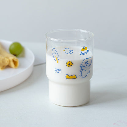 Bicchiere in vetro per bambini