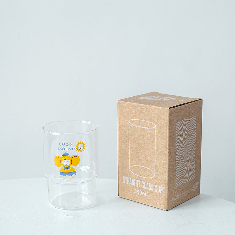 Bicchiere in vetro per bambini