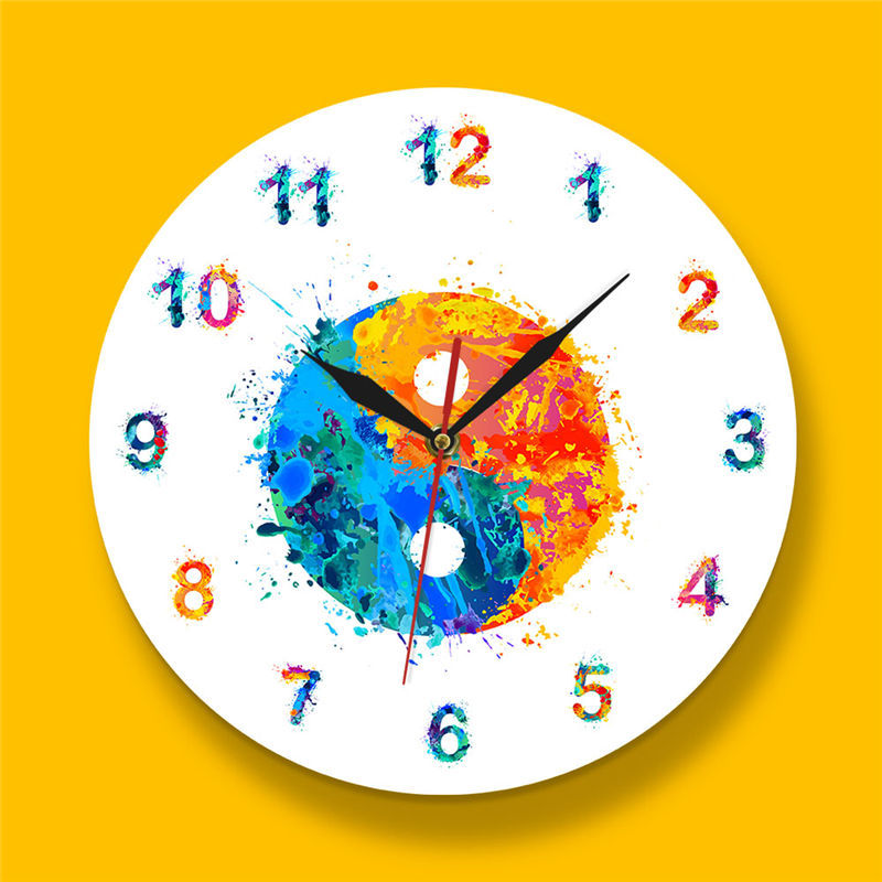 Orologio da parete Tavolozza colori