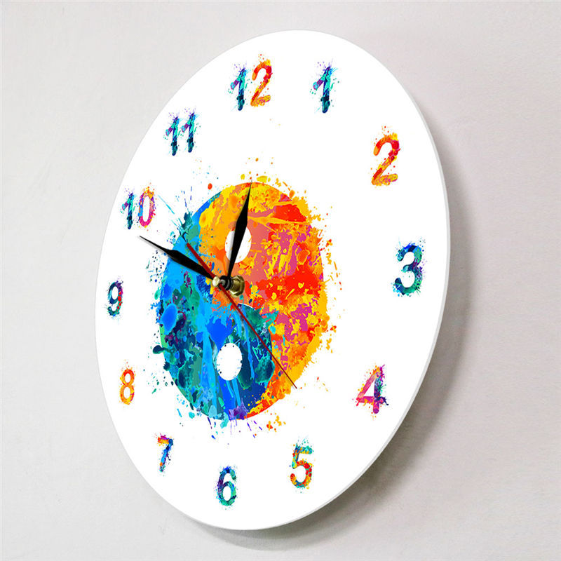 Orologio da parete Tavolozza colori