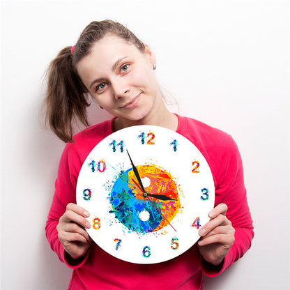 Orologio da parete Tavolozza colori
