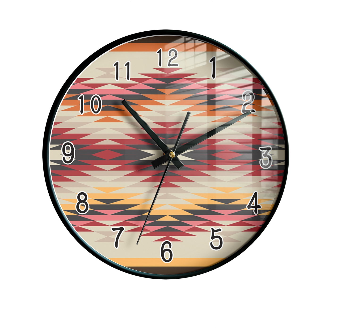 Orologio da parete Geometria marmorizzata