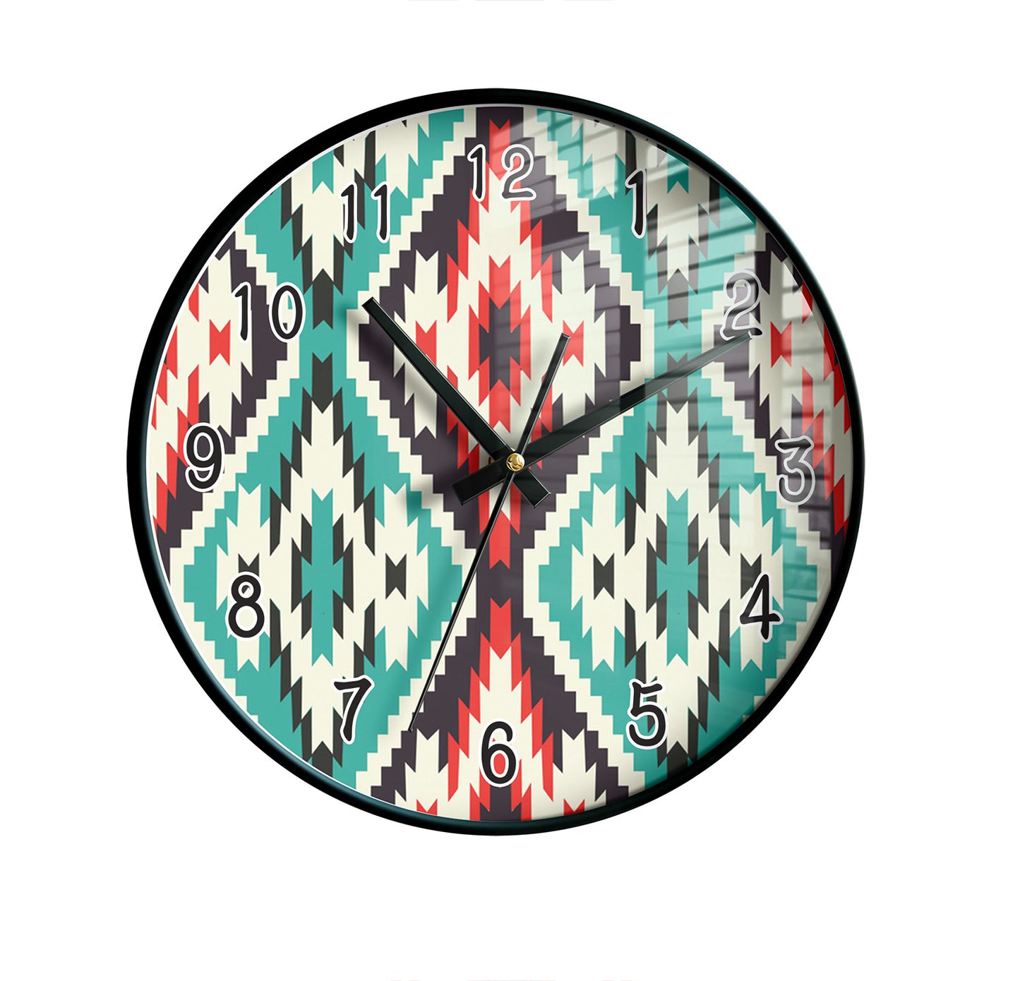 Orologio da parete Geometria marmorizzata