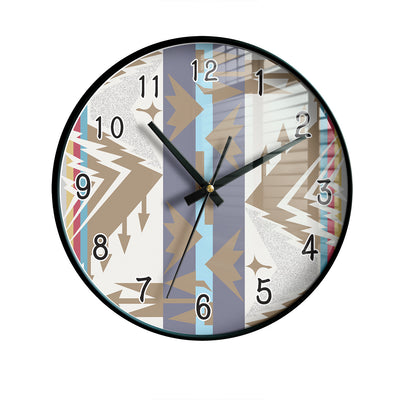 Orologio da parete Geometria marmorizzata