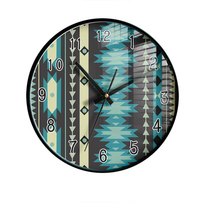 Orologio da parete Geometria marmorizzata