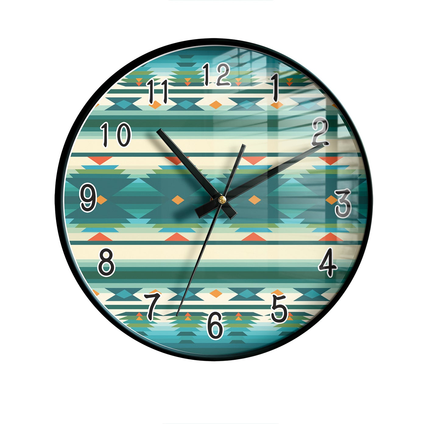 Orologio da parete Geometria marmorizzata