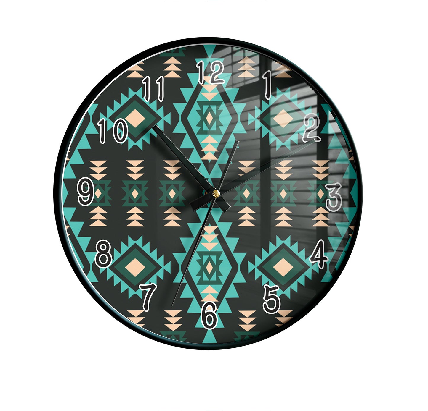 Orologio da parete Geometria marmorizzata