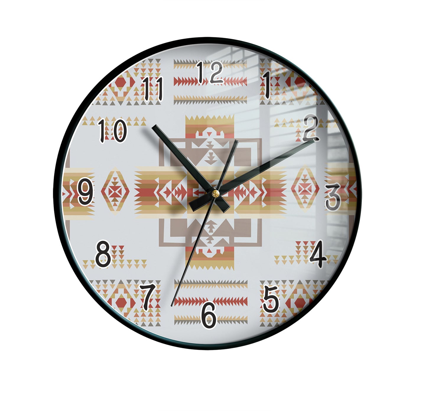 Orologio da parete Geometria marmorizzata