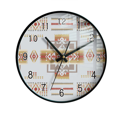 Orologio da parete Geometria marmorizzata