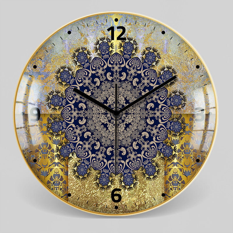 Orologio da parete Neon geometrico