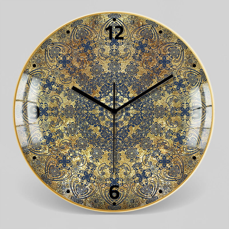 Orologio da parete Neon geometrico