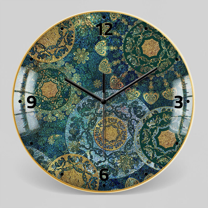 Orologio da parete Neon geometrico