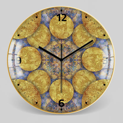 Orologio da parete Neon geometrico