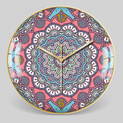 Orologio da parete Neon geometrico