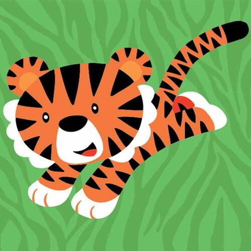 Paint by Numbers Tigre