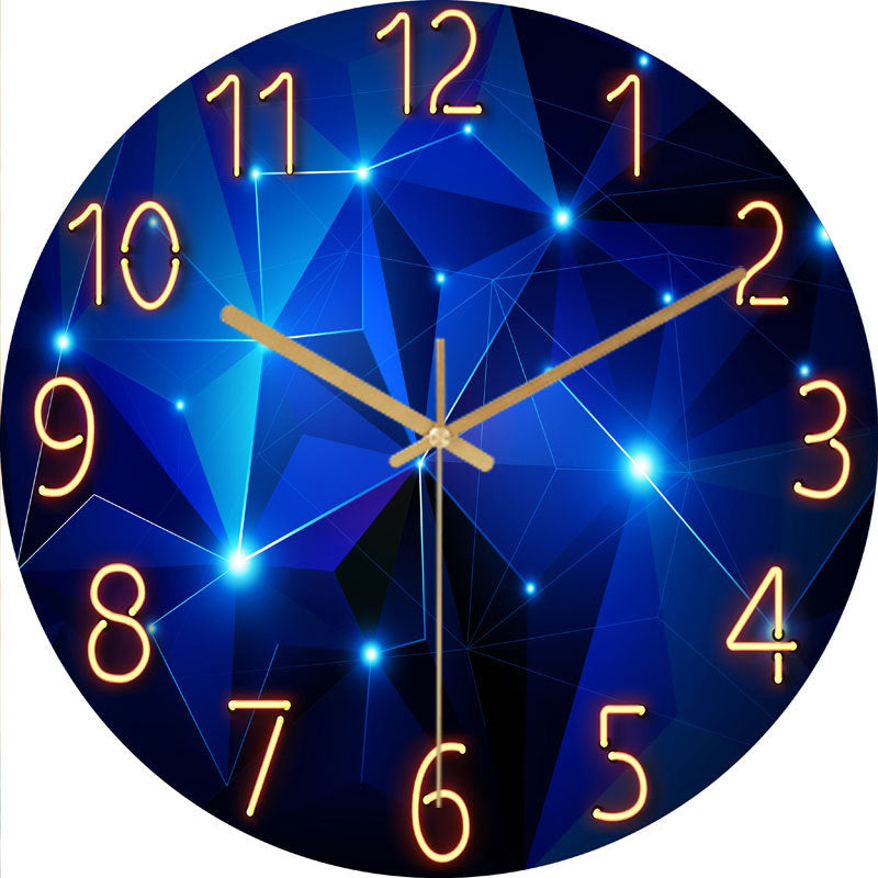 Orologio da parete Neon tech stellare