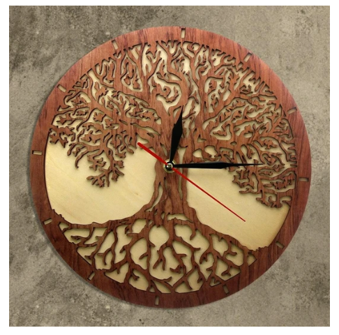 Orologio da parete Albero radici