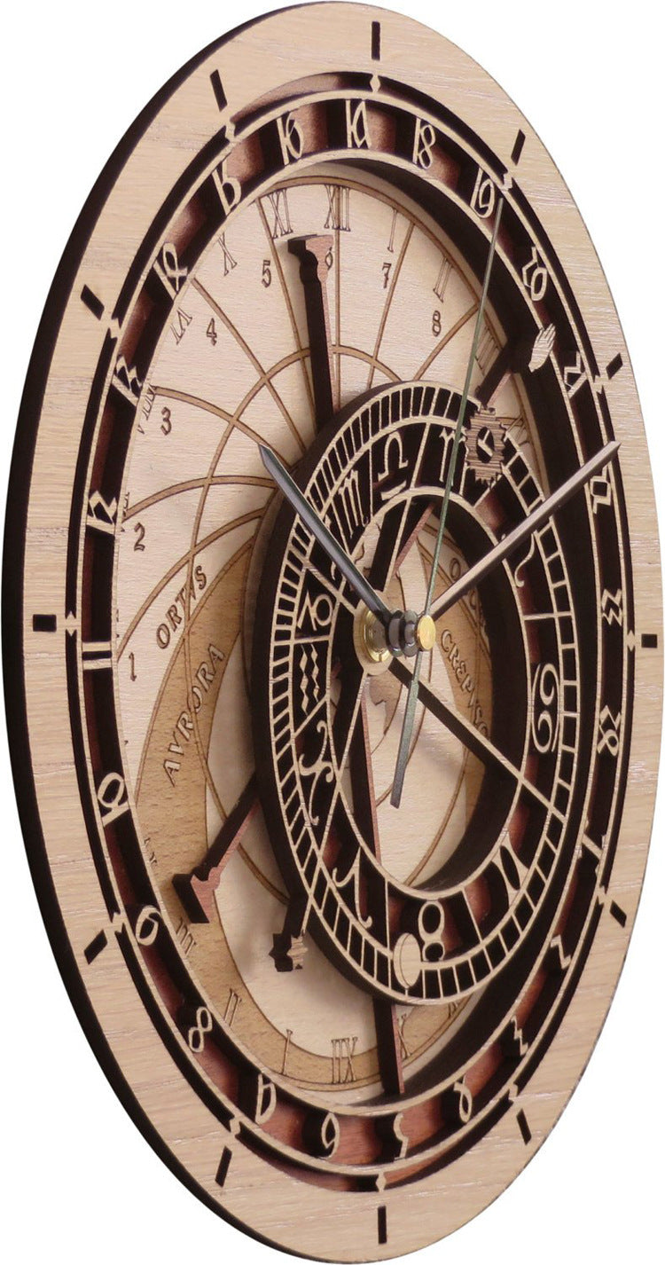 Orologio da parete Steampunk astronomia