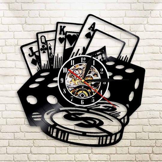 Orologio da parete Gioco d'azzardo