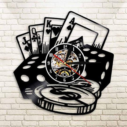 Orologio da parete Gioco d'azzardo