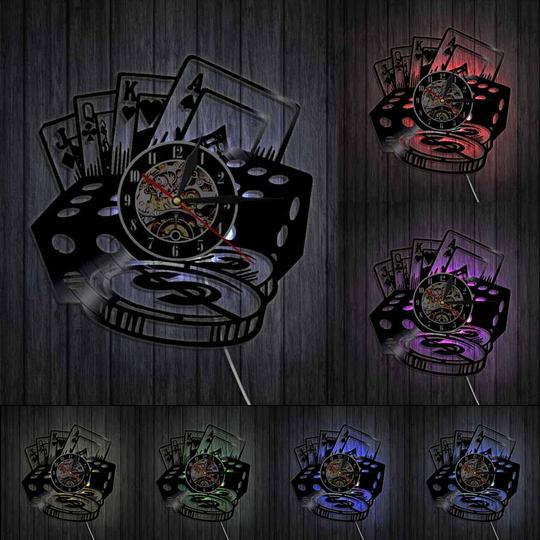 Orologio da parete Gioco d'azzardo
