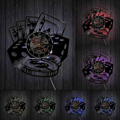 Orologio da parete Gioco d'azzardo
