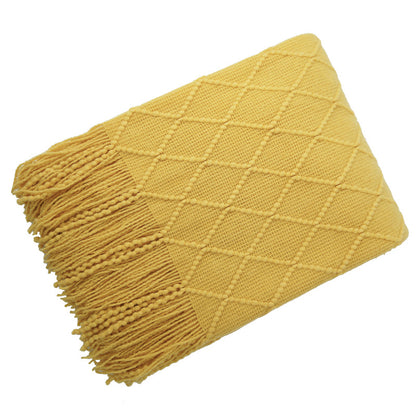Coperta lana jacquard