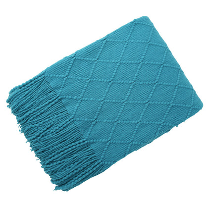 Coperta lana jacquard