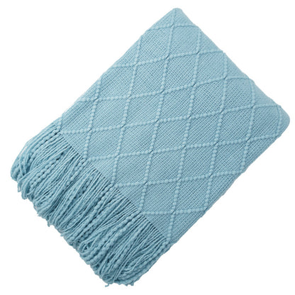 Coperta lana jacquard