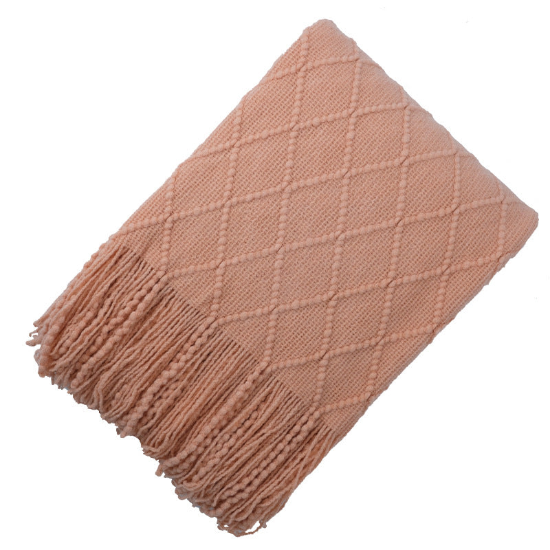 Coperta lana jacquard