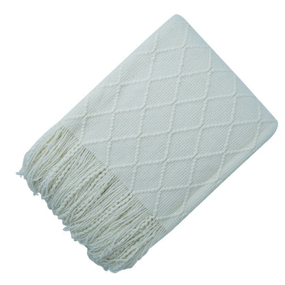 Coperta lana jacquard