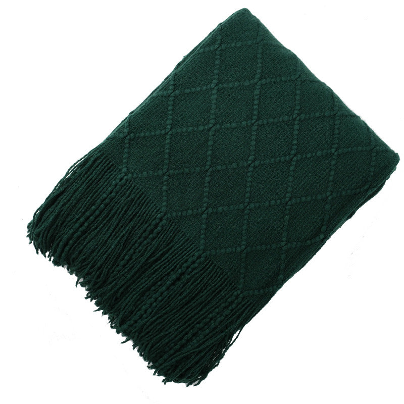 Coperta lana jacquard