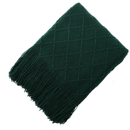 Coperta lana jacquard