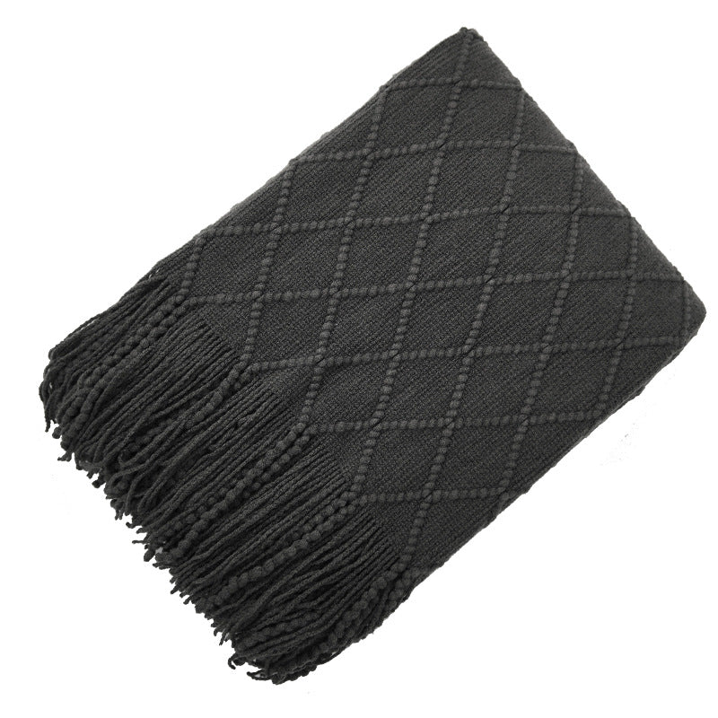Coperta lana jacquard
