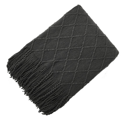 Coperta lana jacquard