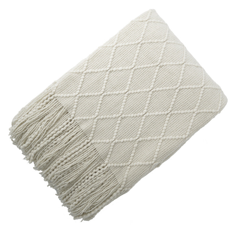 Coperta lana jacquard