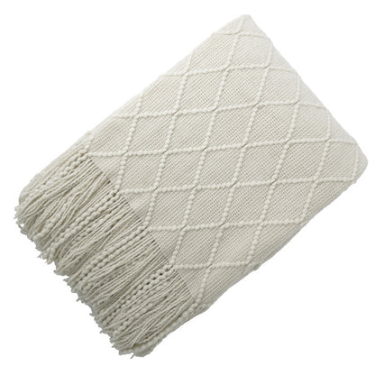 Coperta lana jacquard