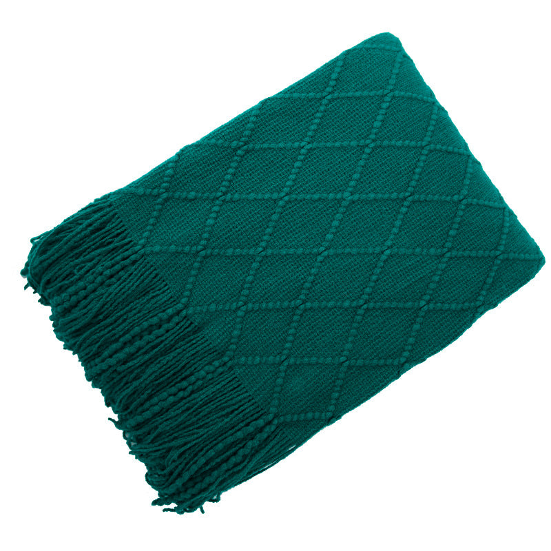 Coperta lana jacquard