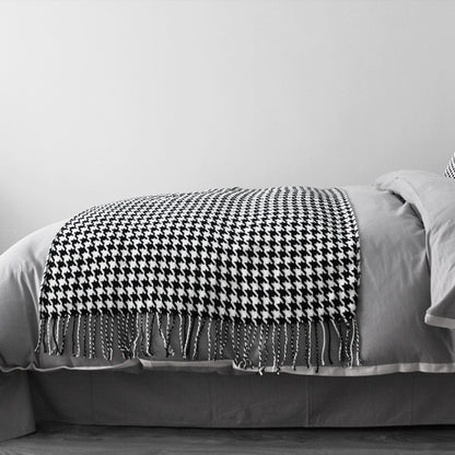 Coperta Decorativa Pied di Gallo