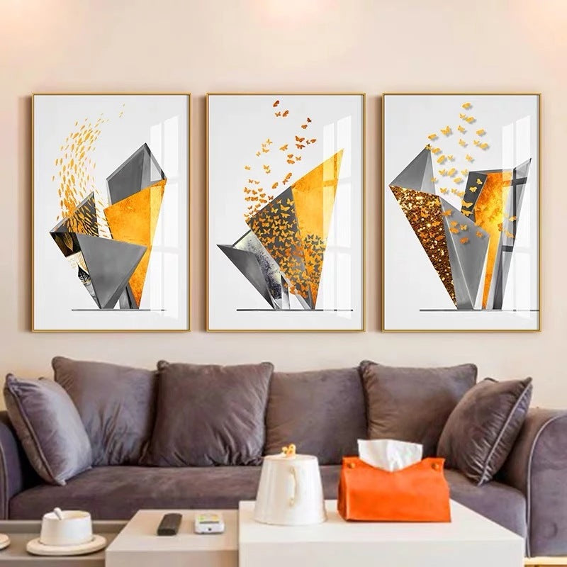 Quadro nordico geometrico