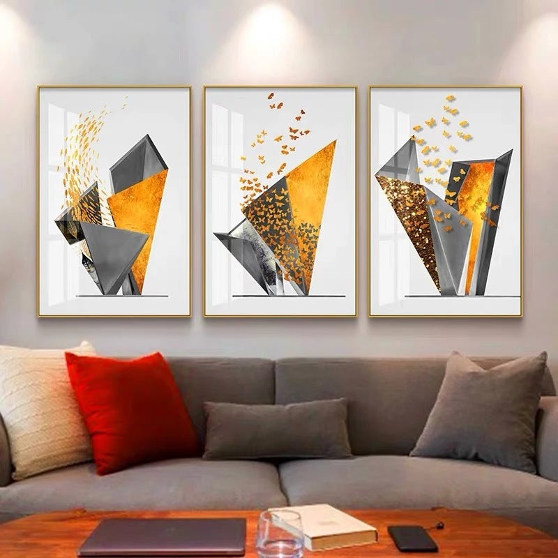 Quadro nordico geometrico